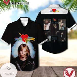 Tom Petty And The Heartbreakers The Debut Album Cover Hawaiian Shirt, Best Gift For Music Lovers Vesles2014S
