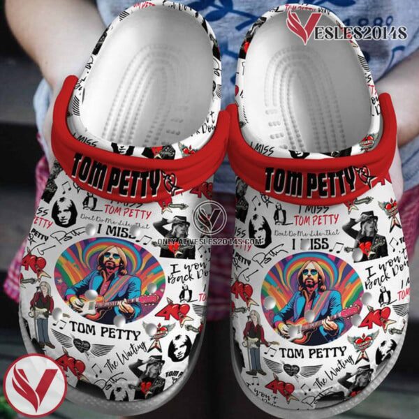 Tom Petty Music Crocs Crocband Clogs Shoes, Unique Gifts For Fans - Vesles2014S