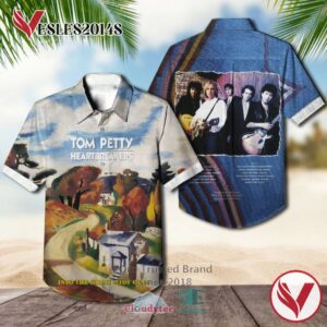 Tom Petty and the Heartbreakers Into the Great Wide Open Album Hawaiian Shirt, Best Gift For Music Lovers Vesles2014S
