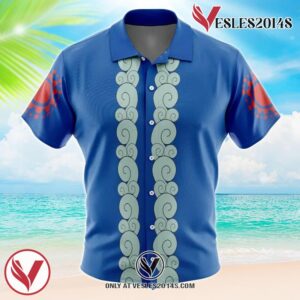 Tom V1 One Piece Hawaiian Button Up Shirt, Perfect Gifts For Anime Lovers - Vesles2014S