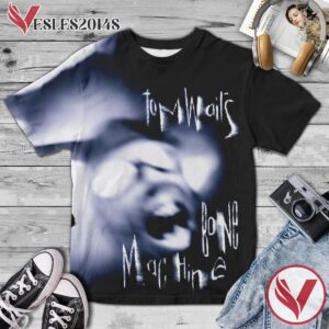 Tom Waits Bone Machine Album Cover Shirt, Perfect Gifts For Music Lovers - Vesles2014S