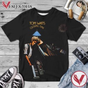 Tom Waits Closing Time Album Cover Shirt, Perfect Gifts For Music Lovers - Vesles2014S