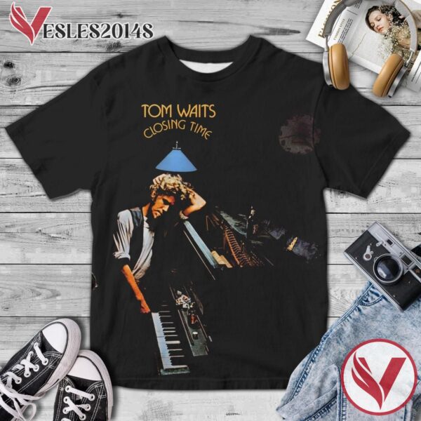 Tom Waits Closing Time Album Cover Shirt, Perfect Gifts For Music Lovers - Vesles2014S