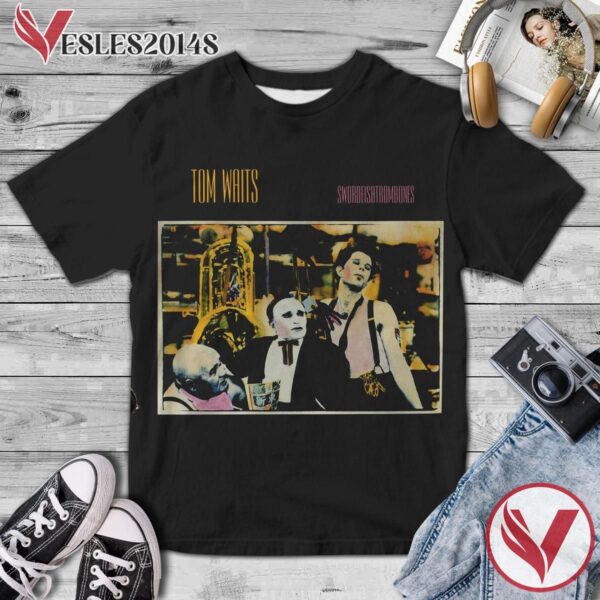 Tom Waits Swordfishtrombones Album Cover Shirt, Perfect Gifts For Music Lovers - Vesles2014S