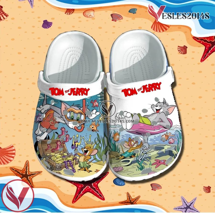 Tom and Jerry Crocs Clog Shoes Style 2, Unique Gift From Vesles2014S 2