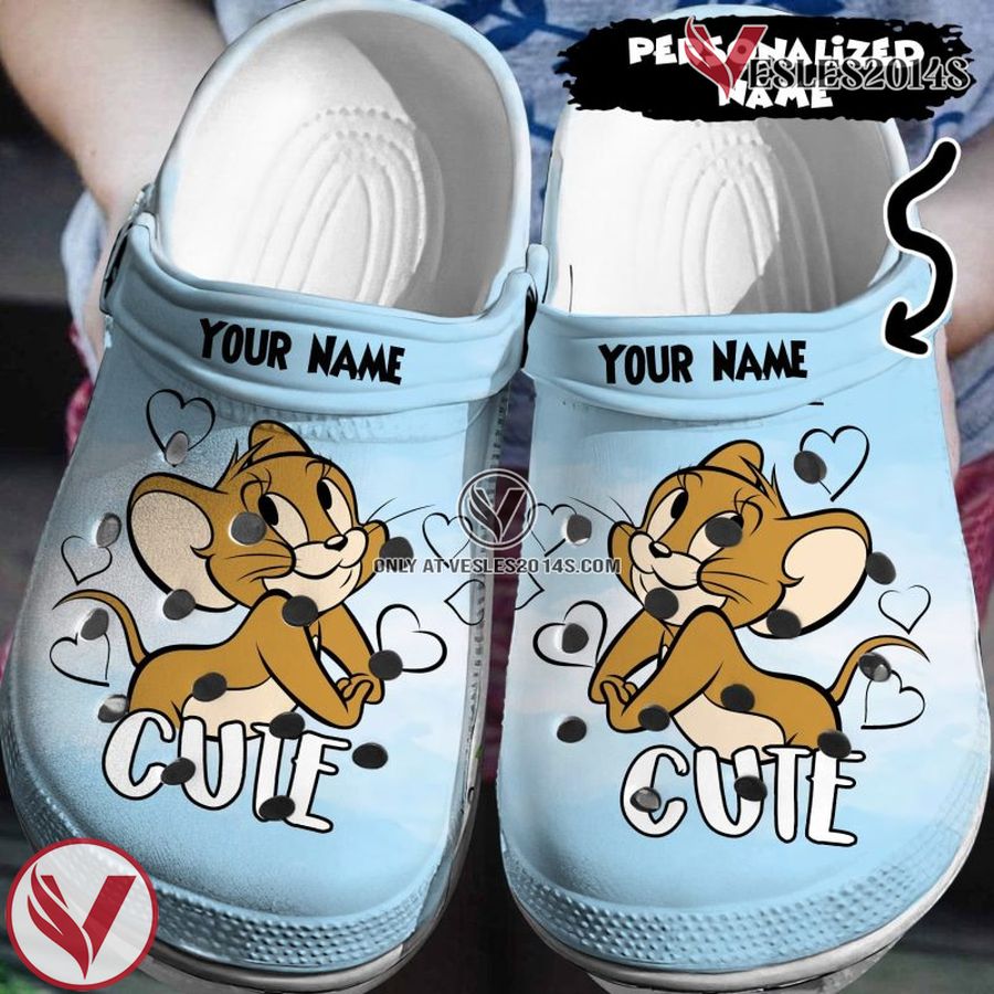 Tom and Jerry Crocs Crocband Comfortable Clogs Shoes for men women kids, Unique Gift From  Vesles2014S