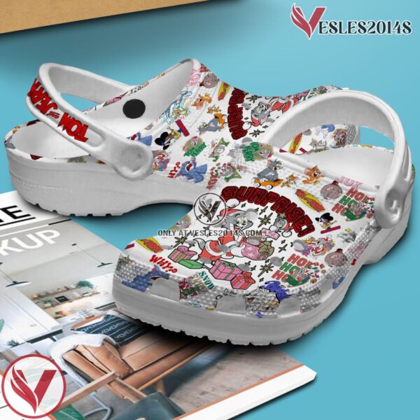 Tom and Jerry Movie Crocs Crocband Clogs Shoes Comfortable For Men Women and Kids - Vesles2014S 2