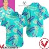Tommy Vercetti GTA Ver 2 Summer Turquoise Hawaiian Shirt And Short, Unique Gifts For Friends - Vesles2014S 1