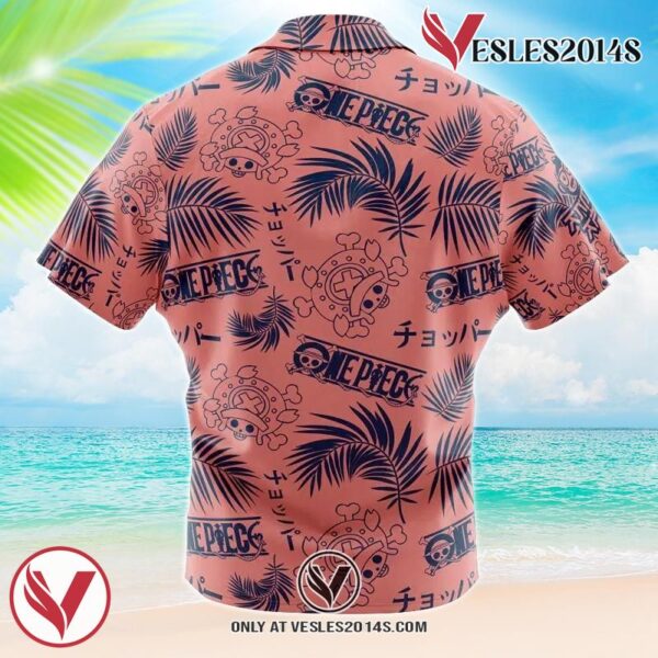 Tony Tony Chopper Aloha OP Hawaiian Button Up Shirt, Perfect Gifts For Anime Lovers - Vesles2014S 1