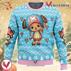 Tony Tony Chopper One Piece Ugly Christmas Sweater, Unique Christmas Gift For Fans - Vesles2014S