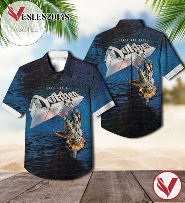 Tooth And Nail Studio Album By Dokken Hawaiian Shirt, Best Gift For Music Lovers Vesles2014S