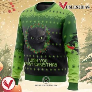Toothless Ugly Christmas Sweater, Unique Christmas Gift For Fans - Vesles2014S 1