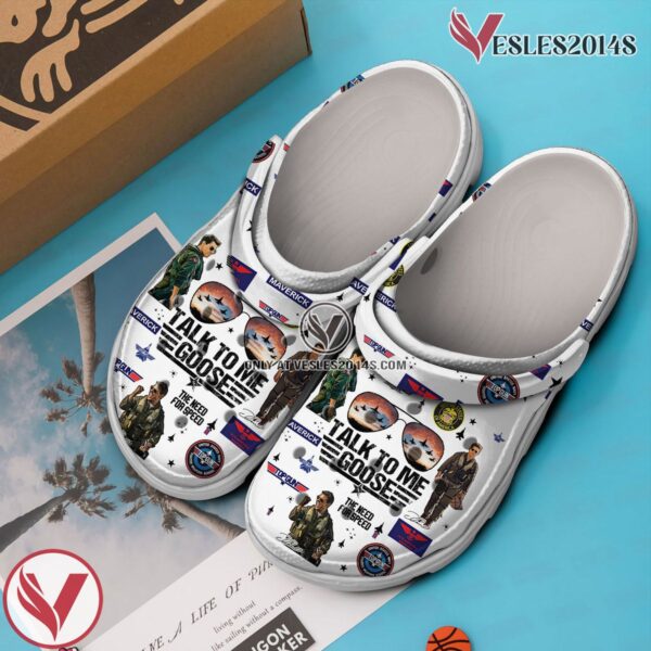 Top Gun Maverick Movie Crocs Crocband Clogs Shoes Comfortable For Men Women and Kids Style 2 - Vesles2014S 3