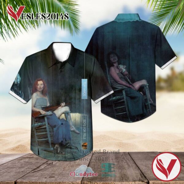 Tori Amos Boys for Pele Albums Hawaiian Shirt, Best Gift For Music Lovers Vesles2014S