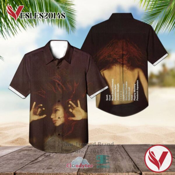 Tori Amos Hotel Albums Hawaiian Shirt, Best Gift For Music Lovers Vesles2014S