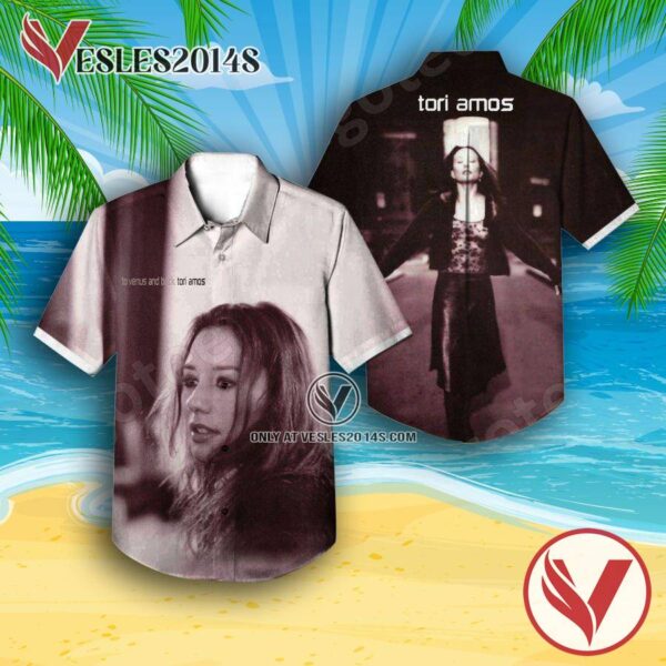 Tori Amos To Venus And Back Album Cover Hawaiian Shirt, Unique Gifts For Music Lovers - Vesles2014S