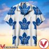Toronto Maple Leaf 2016 Blue Logo Lineup On White Hawaiian Shirt, Unique Gifts For Friends - Vesles2014S 1