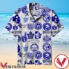 Toronto Maple Leaf Number 1 Grey Star White Background Hawaiian Shirt, Unique Gifts For Friends - Vesles2014S 1