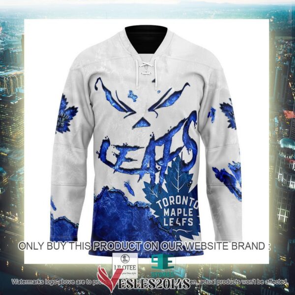 Toronto Maple Leafs Blood Personalized Hockey Jersey Shirt, Trending Gifts For Fans - Vesles2014s 2