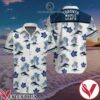 Toronto Maple Leafs Blue Palm Tree White Hawaiian Shirt, Unique Gifts For Friends - Vesles2014S 1