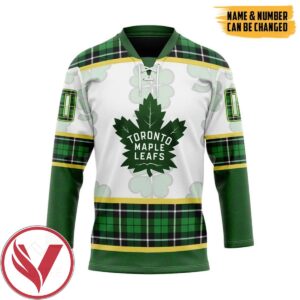 Toronto Maple Leafs Roster St Patrick Day Custom Name Custom Number Hockey Jersey, Trending Gifts For Fans - Vesles2014s