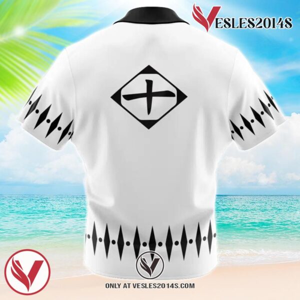 Toshiro Hitsugaya Bleach Hawaiian Button Up Shirt, Perfect Gifts For Anime Lovers - Vesles2014S 1