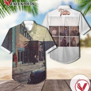 Toto Fahrenheit Album Cover Hawaiian Shirt, Best Gift For Music Lovers Vesles2014S