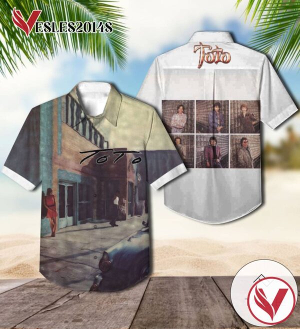 Toto Fahrenheit Album Cover Hawaiian Shirt, Best Gift For Music Lovers Vesles2014S