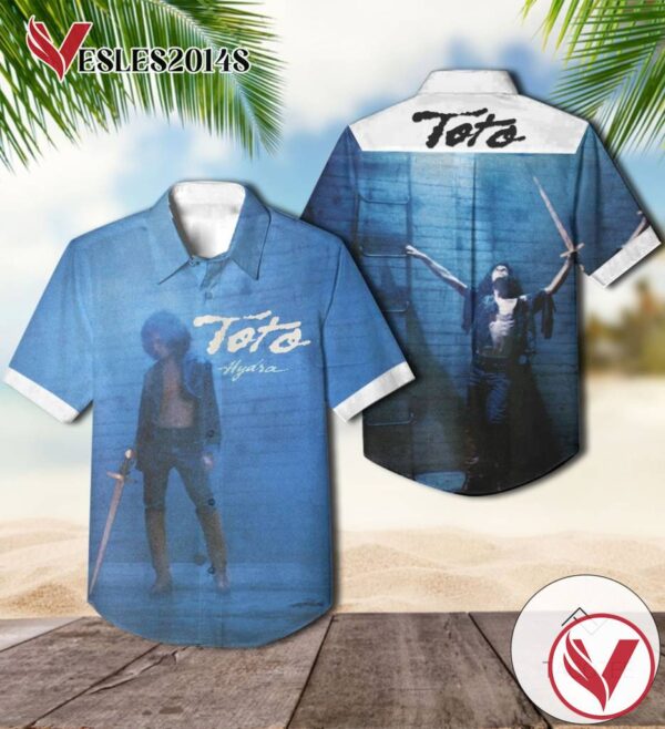 Toto Hydra Album Cover Hawaiian Shirt, Best Gift For Music Lovers Vesles2014S