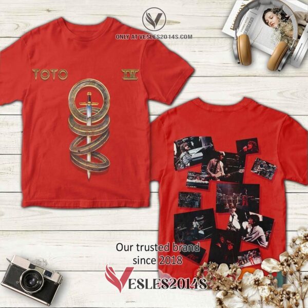 Toto IV Album 3D Shirt, Unique Gifts For Music Lovers - Vesles2014S