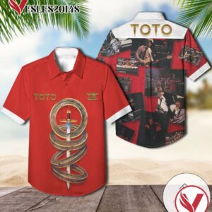 Toto IV Album Cover Hawaiian Shirt, Best Gift For Music Lovers Vesles2014S