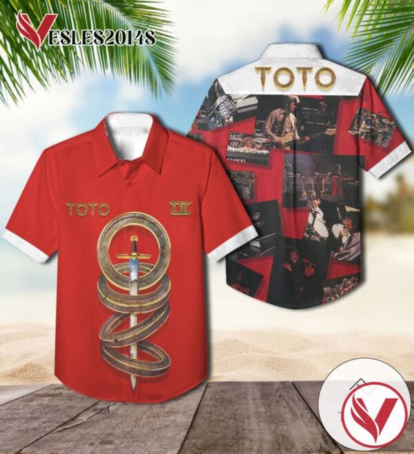 Toto IV Album Cover Hawaiian Shirt, Best Gift For Music Lovers Vesles2014S
