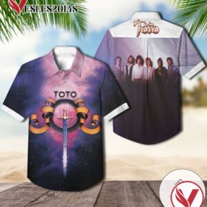 Toto The Debut Studio Album Cover Hawaiian Shirt, Best Gift For Music Lovers Vesles2014S