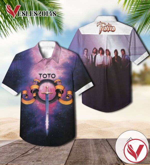 Toto The Debut Studio Album Cover Hawaiian Shirt, Best Gift For Music Lovers Vesles2014S