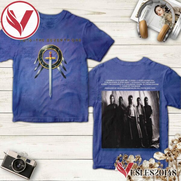 Toto The Seventh One Album Cover Shirt, Perfect Gifts For Music Lovers - Vesles2014S