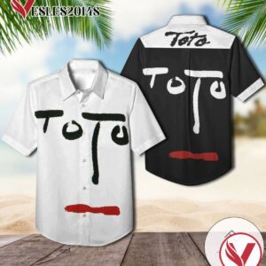Toto Turn Back Album Cover Hawaiian Shirt, Best Gift For Music Lovers Vesles2014S