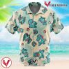 Totodile Pokemon Hawaiian Button Up Shirt, Perfect Gifts For Anime Lovers - Vesles2014S
