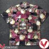 Totoro Ghibli Flower Patchwork Hawaiian Shirt, Unique Gifts For Friends - Vesles2014S 1