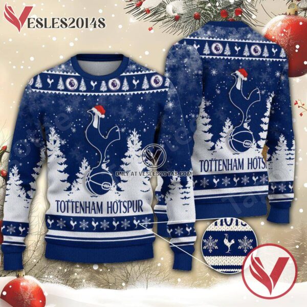 Tottenham Hotspur F.C Sport Ugly Christmas Sweater, Unique Gifts For Fans - Vesles2014aS 1