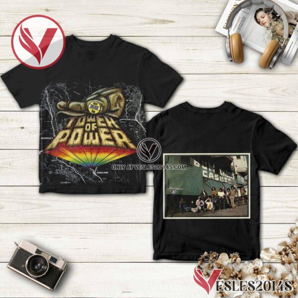 Tower Of Power East Bay Grease Album Cover Shirt, Unique Gifts For Music Lovers - Vesles2014S