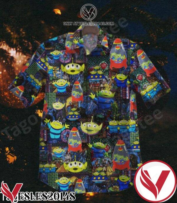 Toy Story Alien Hawaiian Shirt, Unique Gifts For Friends - Vesles2014S 1