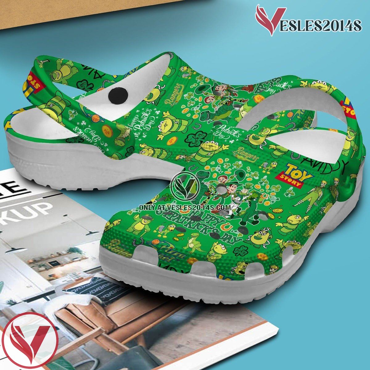 Toy Story Cartoon Crocs Crocband Clogs Shoes Comfortable For Men Women and Kids Style 2, Unique Gift From Vesles2014S 3