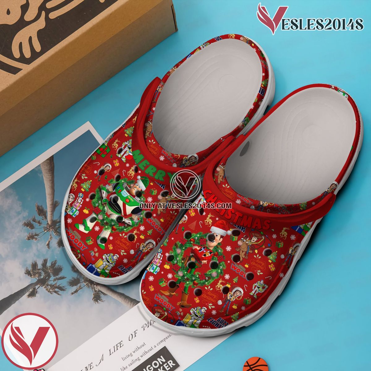 Toy Story Cartoon Crocs Crocband Clogs Shoes Comfortable For Men Women and Kids Style 5, Unique Gift From Vesles2014S 2