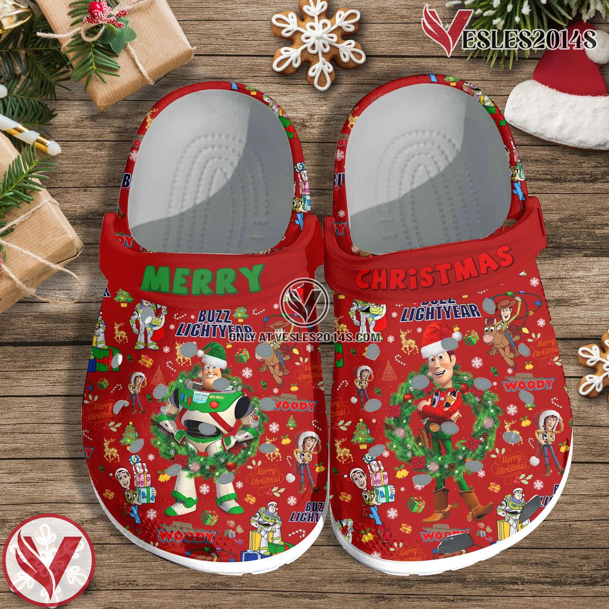 Toy Story Cartoon Crocs Crocband Clogs Shoes Comfortable For Men Women and Kids Style 5, Unique Gift From Vesles2014S 4