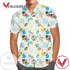 Toy Story Disney For men And Women Graphic Print Short Sleeve Hawaiian Casual Shirt Vesles2014S