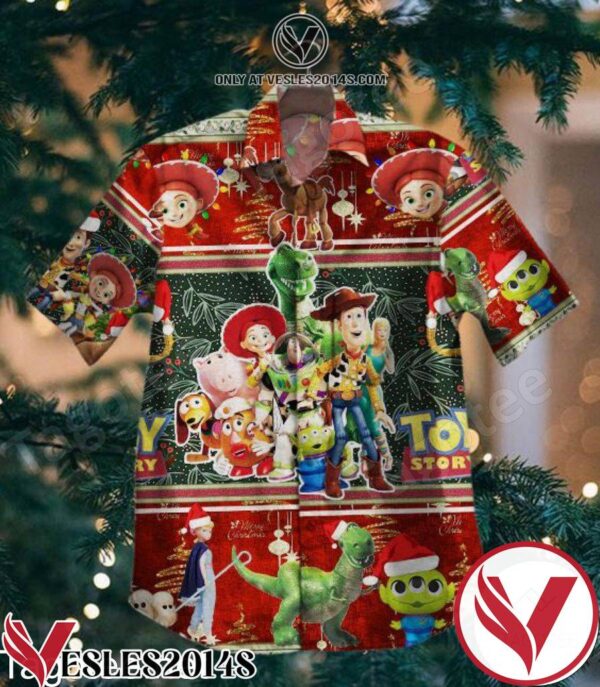 Toy Story Merry Christmas Hawaiian Shirt, Unique Gifts For Friends - Vesles2014S 1
