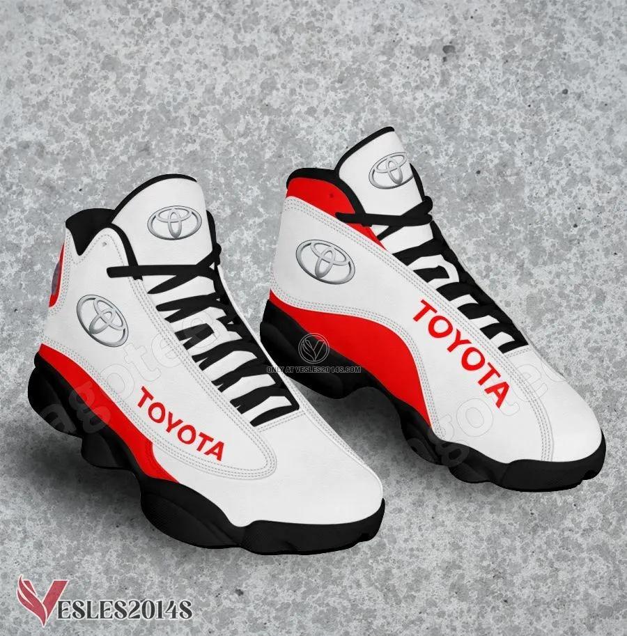 Toyota Logo Air Jordan 13 Shoes, Best Sneaker Gifts For Fans - Vesles2014s 1