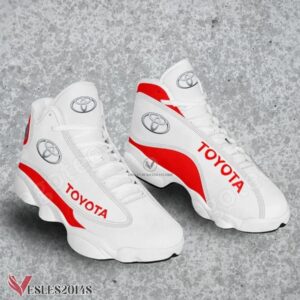 Toyota Logo Air Jordan 13 Shoes, Best Sneaker Gifts For Fans - Vesles2014s