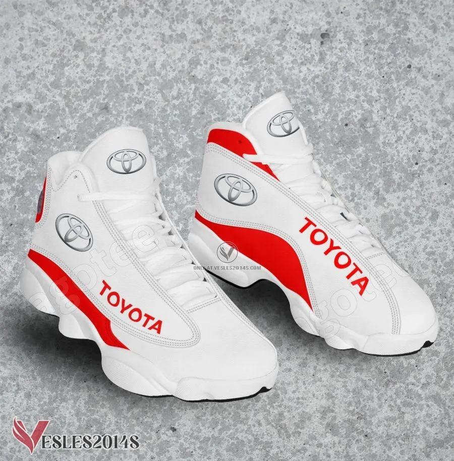 Toyota Logo Air Jordan 13 Shoes, Best Sneaker Gifts For Fans - Vesles2014s
