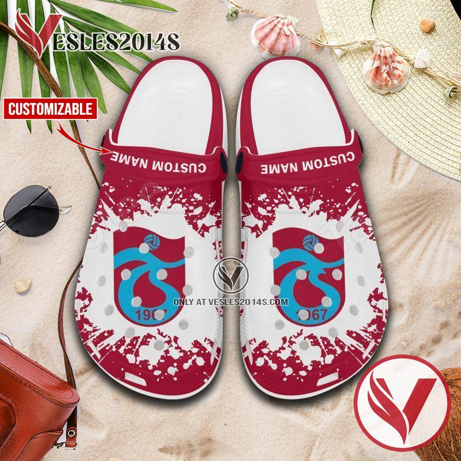 Trabzonspor Logo Custom Crocs Shoes For Men And Women, Unique Clogs Shoes For Fans - Vesles2014S 1